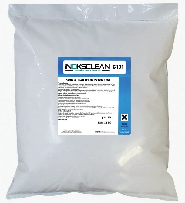 C101 Koltuk ve Tavan Yıkama Maddesi (Toz) 5 kg