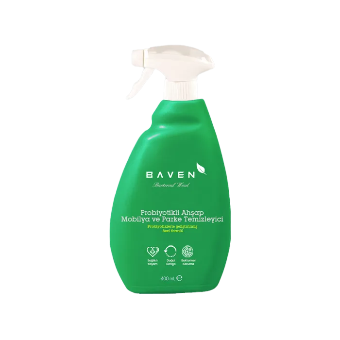 Baven Probiyotikli Ahşap Mobilya ve Parke Temizleyici 400 ml.