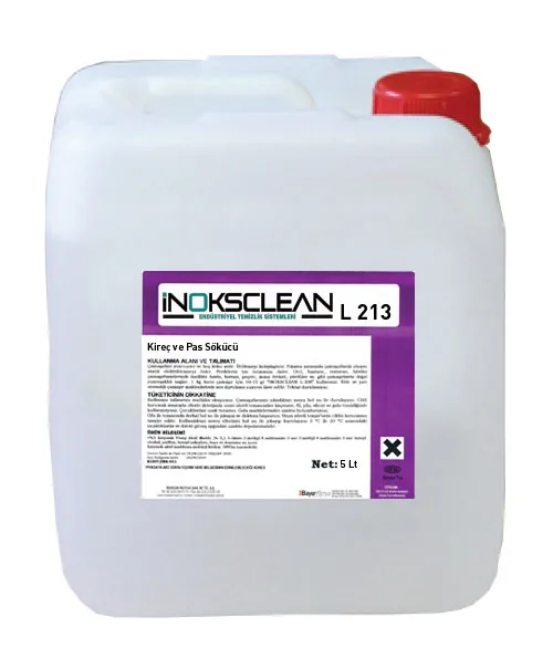 L213 Kireç ve Pas Sökücü Leke Giderici 5 Lt - 5